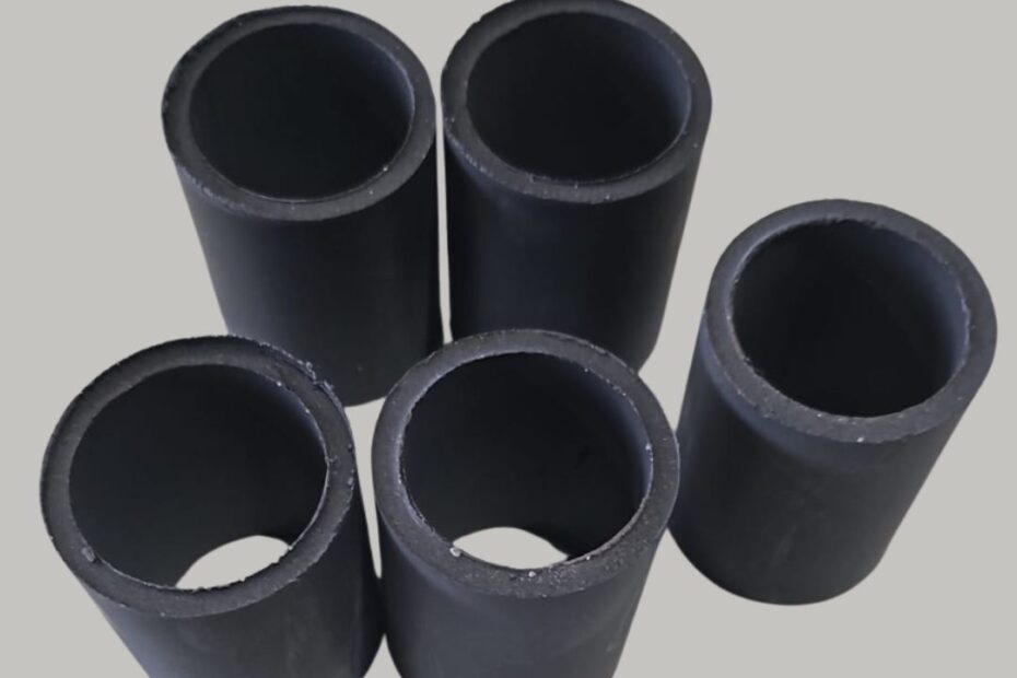 Peças semi acabadas para uso industrial tubos em PTFE aditivados com grafite